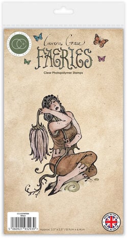 Craft Consortium  -Fairies A6 Clear Photopolymer Stamps Wilted