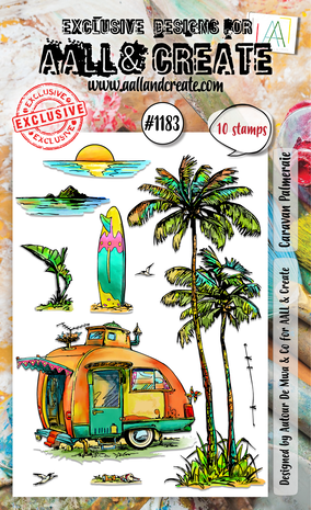AALL and Create - Stamp Set A6 Caravan Palmeraie