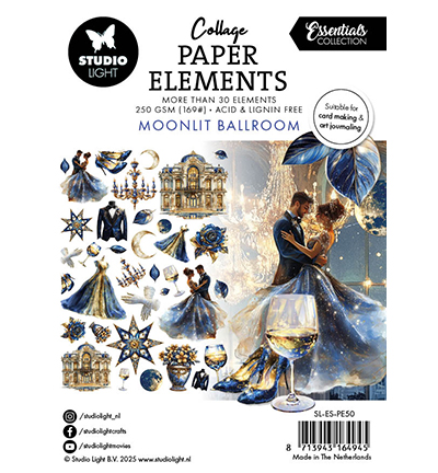 Studio Light - Collage Paper Elements Moonlit Ballroom Essentials nr. 50