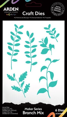 Arden Creative Studio - Laurel Grove Maker Series Craft Die Set Branch Mix