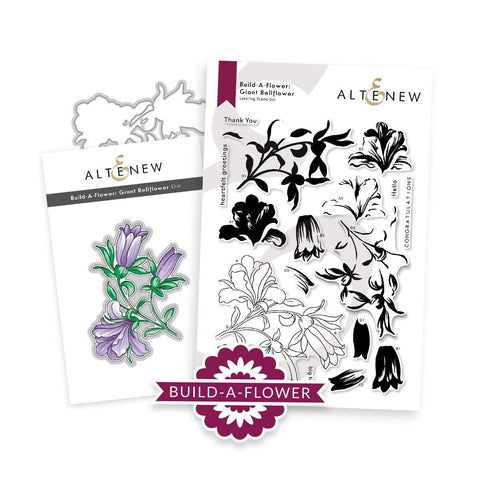 Altenew - Build-A-Flower: Giant Bellflower Layering Stamp & Die Set