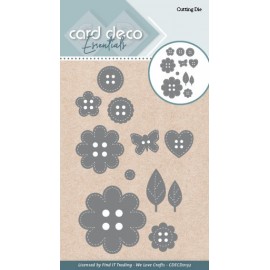 Card Deco Essentials - Cutting Dies - Buttons