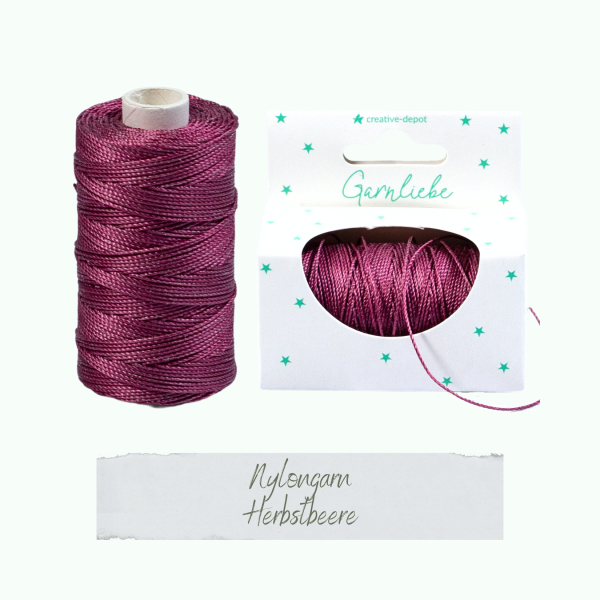 Creative Depot -  Nylongarn - Herbstbeere - Garnliebe 