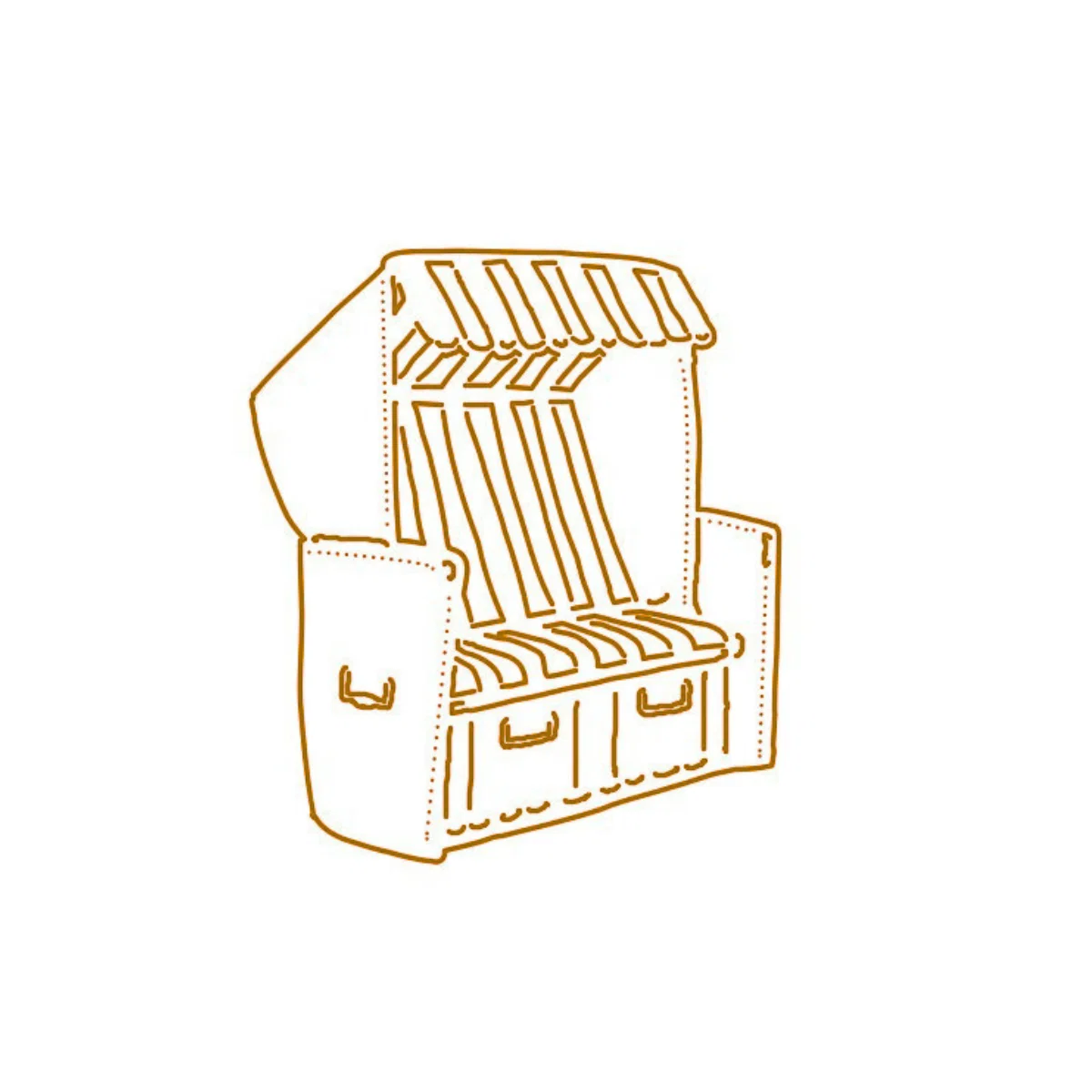 Creative Depot - Die - Doodle Strandkorb