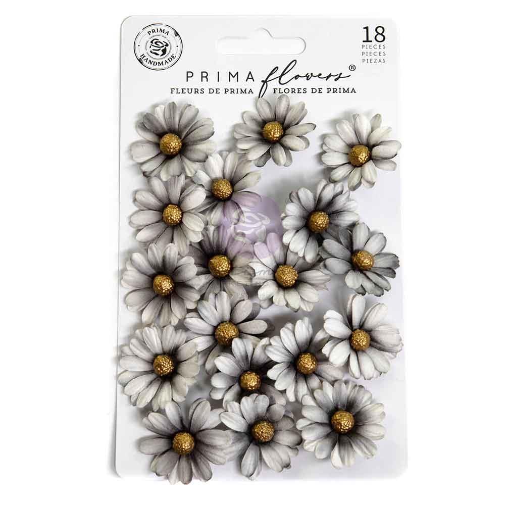 Prima Marketing - Bewitched Flowers Ghostly Blooms (18pcs)