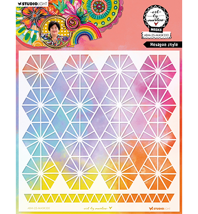 Hexagon style Art by Marlene nr.330