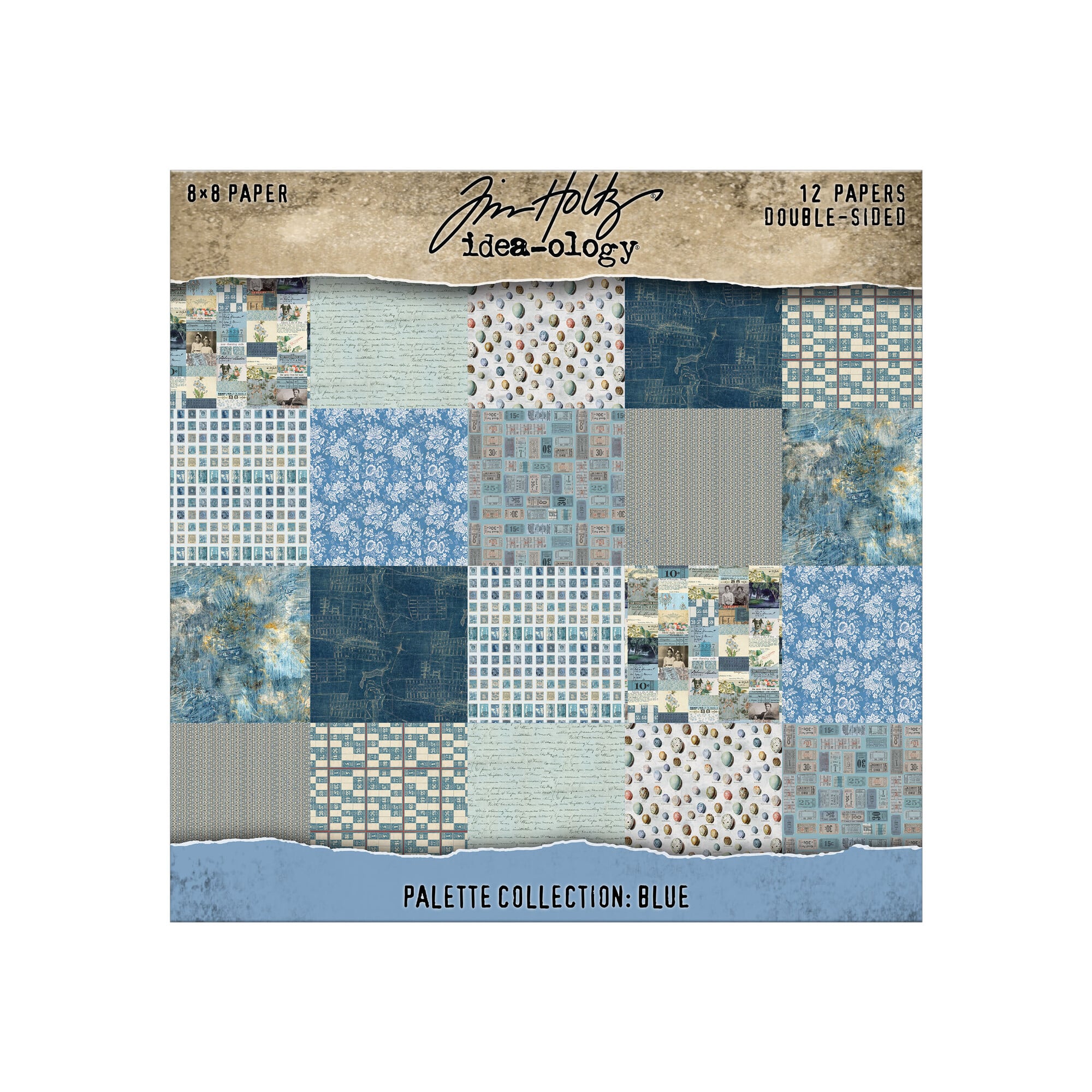 Idea-ology - Palette Collection 8x8 Inch Blue