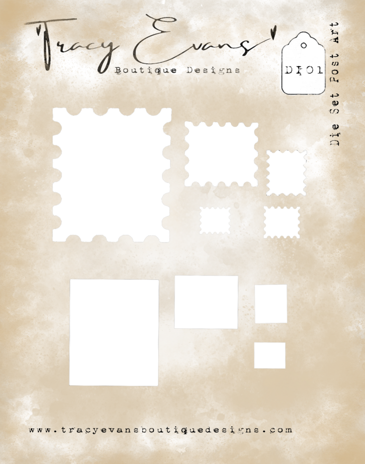 Tracy Evans - Post Art Die Set