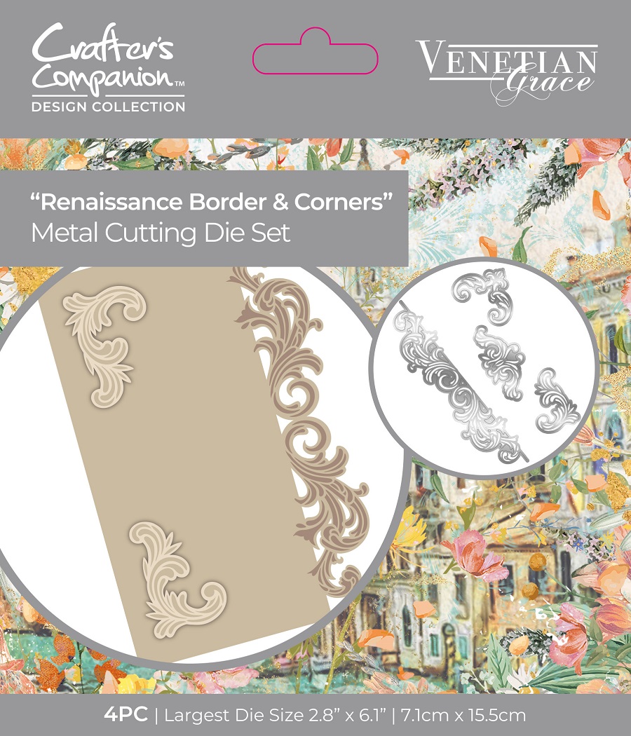 Nature's Garden – Venetian Grace – Snijmal – Renaissance Border & Corners