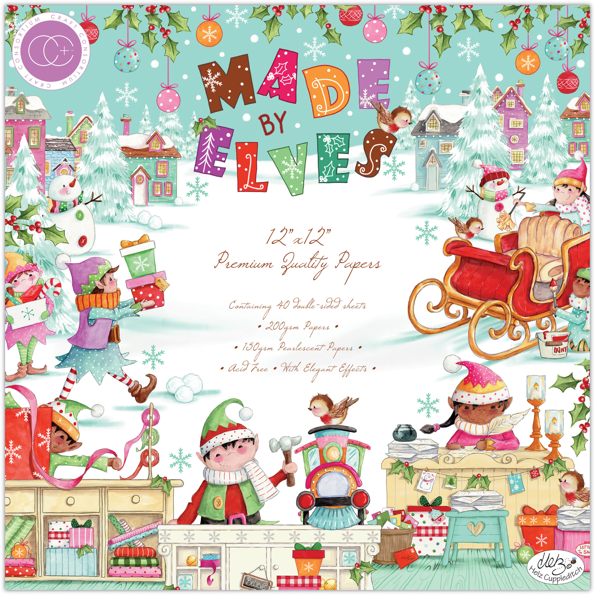 craft-consortium-made-by-elves-12x12-inch-paper-pa craft-consortium-made-by-elves-12x12-inch-paper-pa