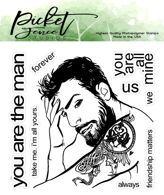 picket-fence-studios-you-are-the-man-clear-stamps