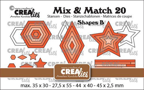 Crealies Mix&Match 20 Crealies Mix&Match 20