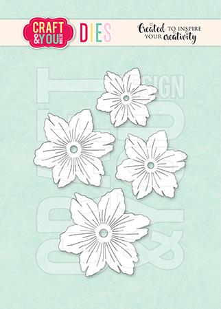 Craft & You - Dies "Sweet Flowers by Gosia" 