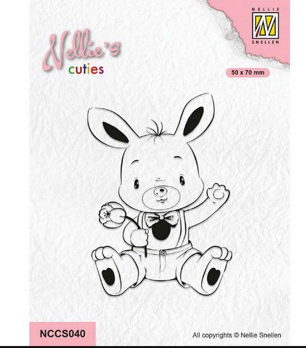Nellie Choice Nellie‘s Cuties Clear Stamp Bunny