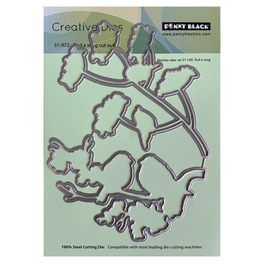 Penny Black - FIND A SONG CUT OUT (DIES)