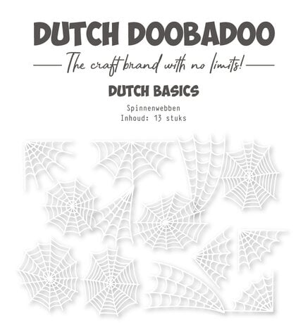 Dutch Doobadoo  Dutch Basics Spinnenwebben (13pcs) Dutch Doobadoo  Dutch Basics Spinnenwebben (13pcs)