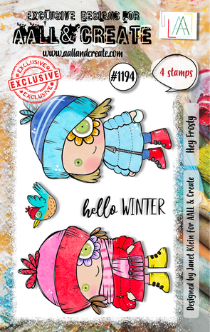 AALL & Create - Stamp Set A7 Hey Frosty AALL & Create - Stamp Set A7 Hey Frosty