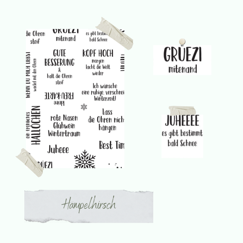 Creative Depot -  Stempelset - Hampelhirsch 