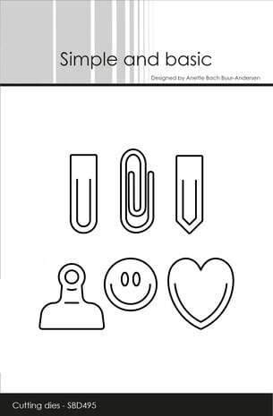 Simple and Basic - Paper Clips Dies Simple and Basic - Paper Clips Dies
