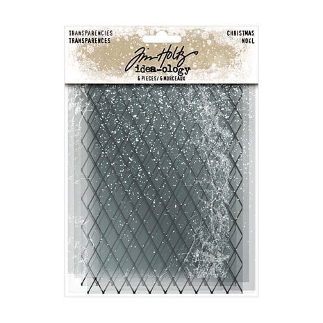 Idea-ology Tim Holtz - Tim Holtz Christmas Transparencies