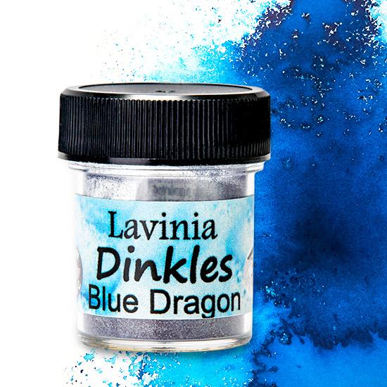 Lavinia - Dinkles Ink Powder Blue Dragon Lavinia - Dinkles Ink Powder Blue Dragon