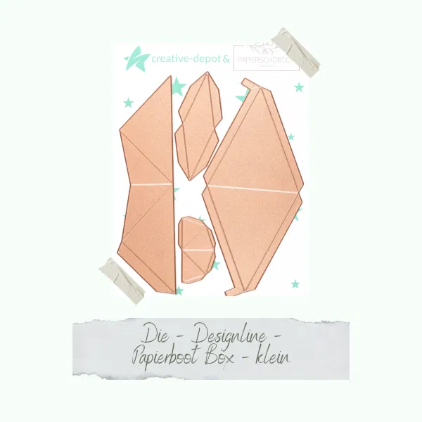 Creative Depot - Die - Papierboot Box - klein
