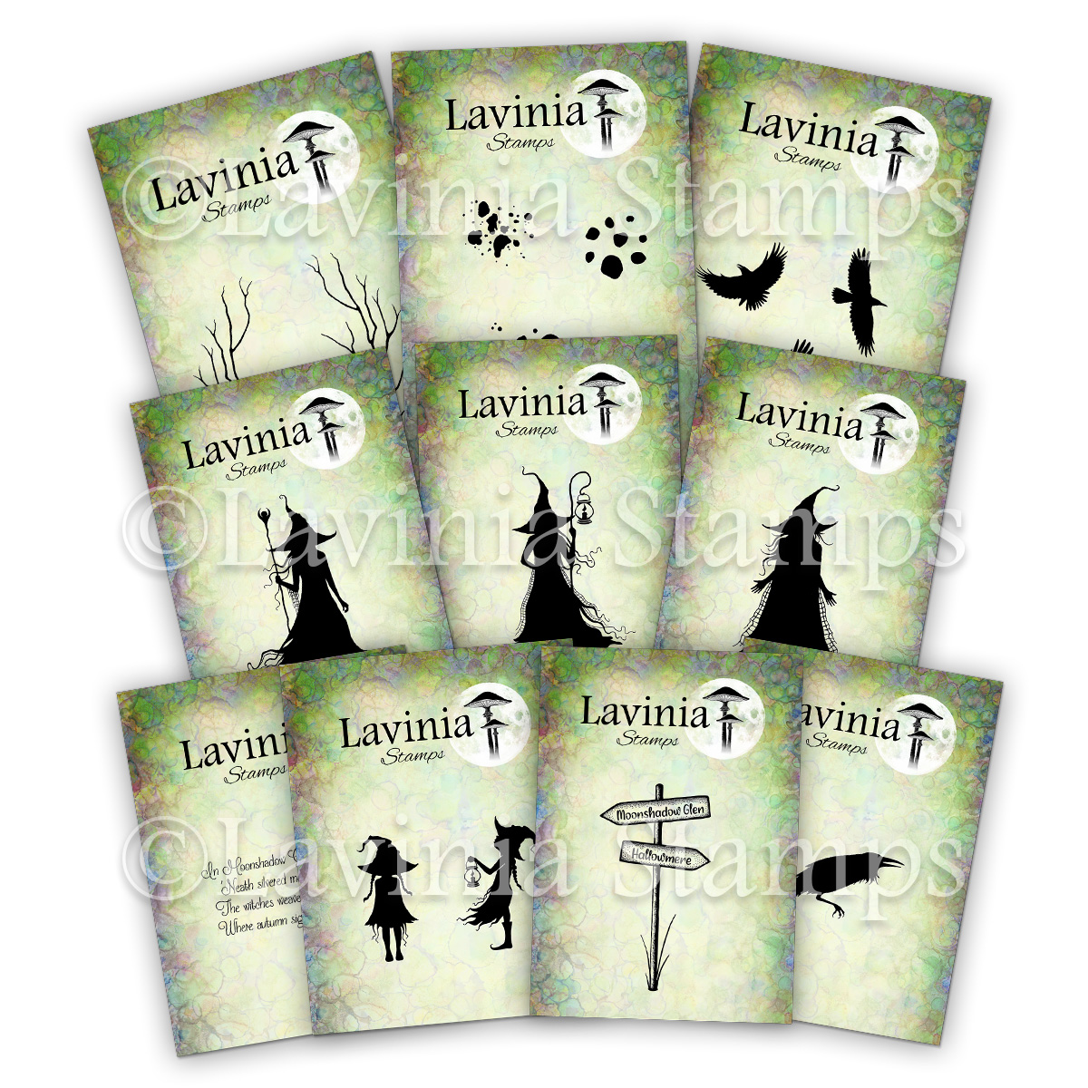 Demnächst - Lavinia Stamps -  Coven of Curiosities Stamp Bundle