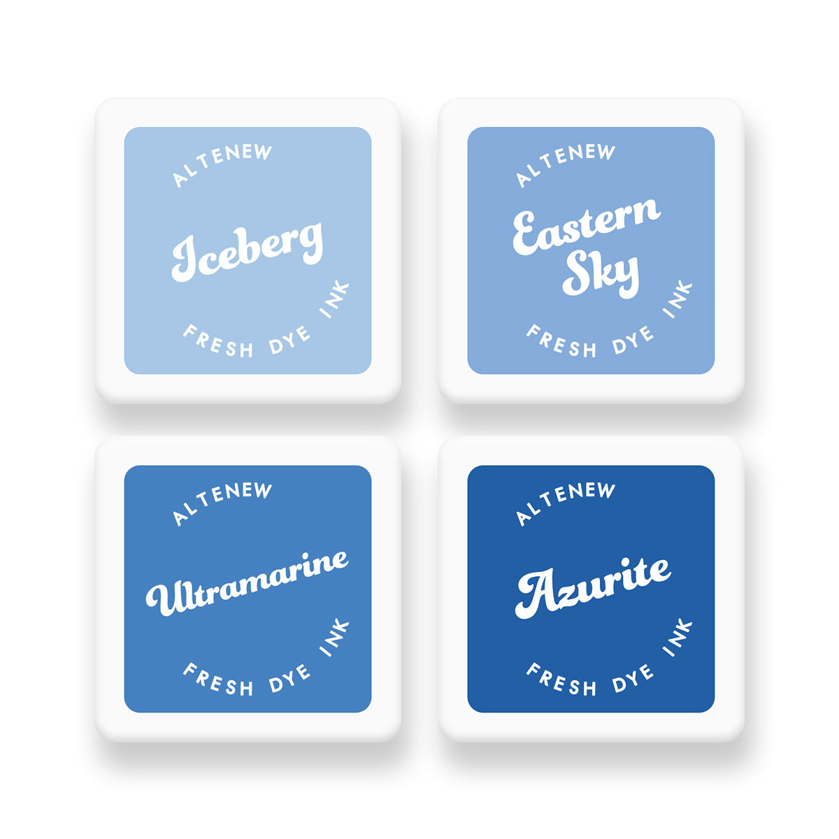 Altenew - Lapis Lazuli Fresh Dye Ink Mini Cube Set  Altenew - Lapis Lazuli Fresh Dye Ink Mini Cube Set