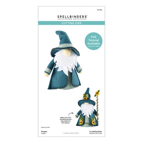 Spellbinders - 3D Felt Décor Etched Dies Fergus