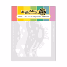 Waffle Flower - Under the Sea Background Stencil
