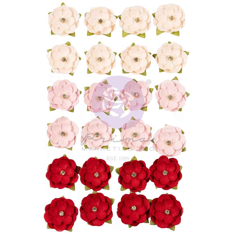 Prima Marketing - Cherry Sweet Flowers Cherry Kisses (24pcs)