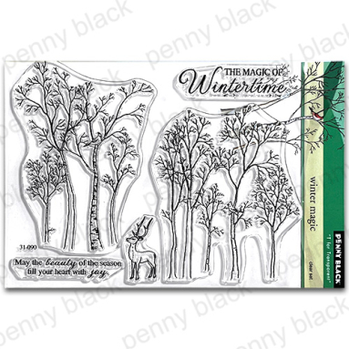 Penny Black - WINTER MAGIC ( CLEAR STAMPS) Penny Black - WINTER MAGIC ( CLEAR STAMPS)
