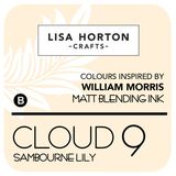 Lisa Horton Crafts Cloud 9 Matt Blending Ink Pad - Sambourne Lily, Picked By William Morris