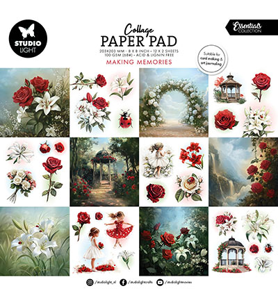 Collage Paper Pad Making Memories Essentials nr.378