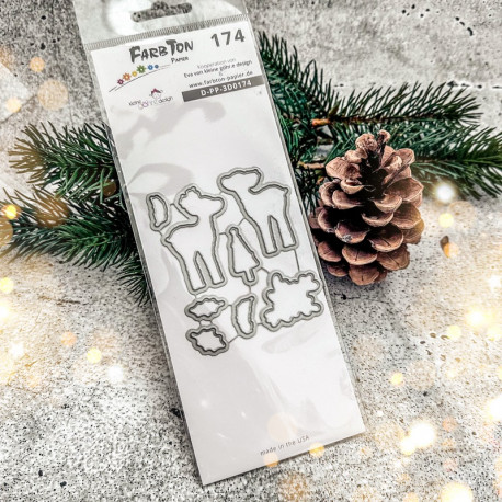 FarbTon - Stanzen: Winterwonderland 1 / Kleine Göhr.e Design Nr.174 FarbTon - Stanzen: Winterwonderland 1 / Kleine Göhr.e Design Nr.174