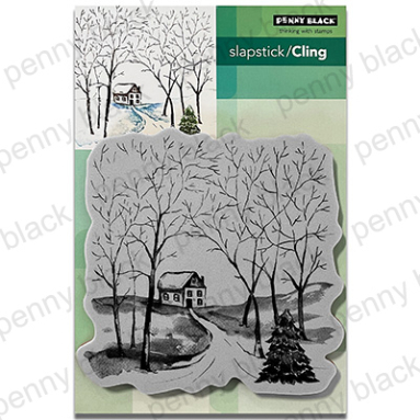 Penny Black - WINTER ROUTE ( CLING RUBBER STAMP)4.5" x 4.5" Penny Black - WINTER ROUTE ( CLING RUBBER STAMP)4.5" x 4.5"