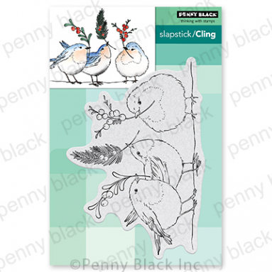 Penny Black - FEATHERED 5.7"x3.8"