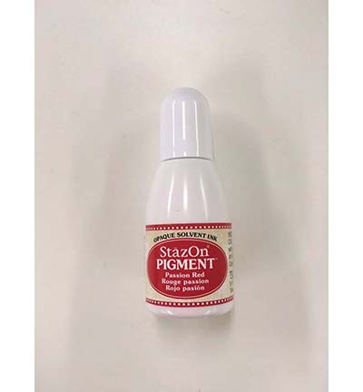StazOn Pigment Inker - Passion Red