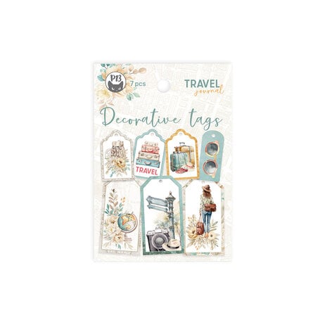 Piatek13 -  Travel Journal Decorative Tags 03 (7pcs)