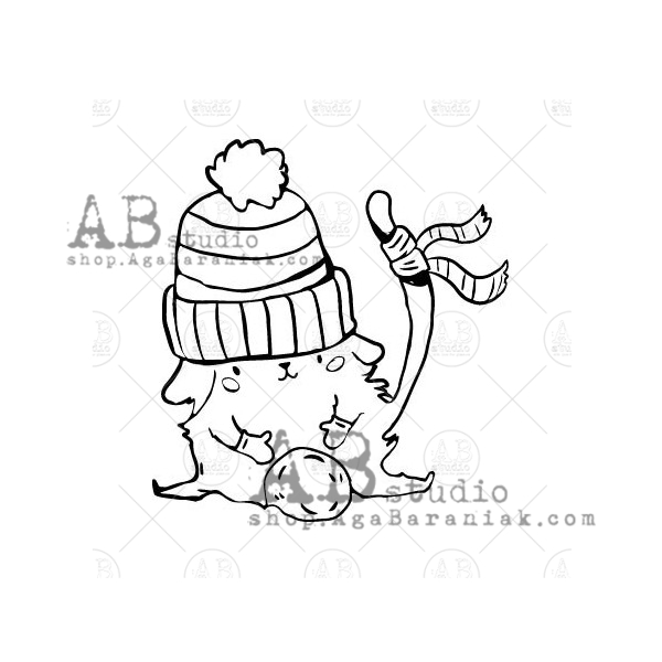 rubber-stamp-id-609-bear