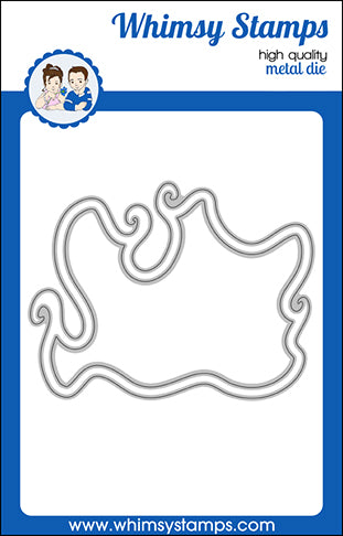 Whimsy Stamps - Curly Frame Die Set