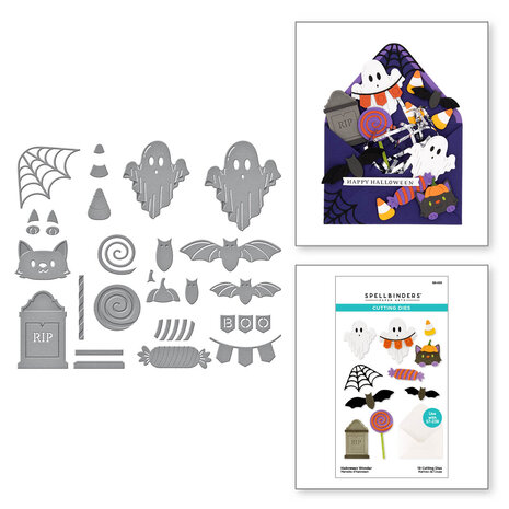 Spellbinders - Halloween Wonder Etched Dies