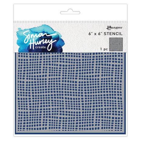 Ranger • Simon Hurley create. Stencils 6x6 Inch Bubbly Ranger • Simon Hurley create. Stencils 6x6 Inch Bubbly