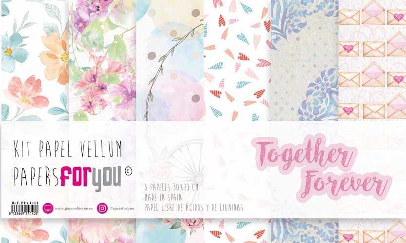 papers-for-you-together-forever-vellum-paper-pack