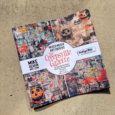 IndigoBlu - The Creepsville Gazette 8x8 Inch Paper Book