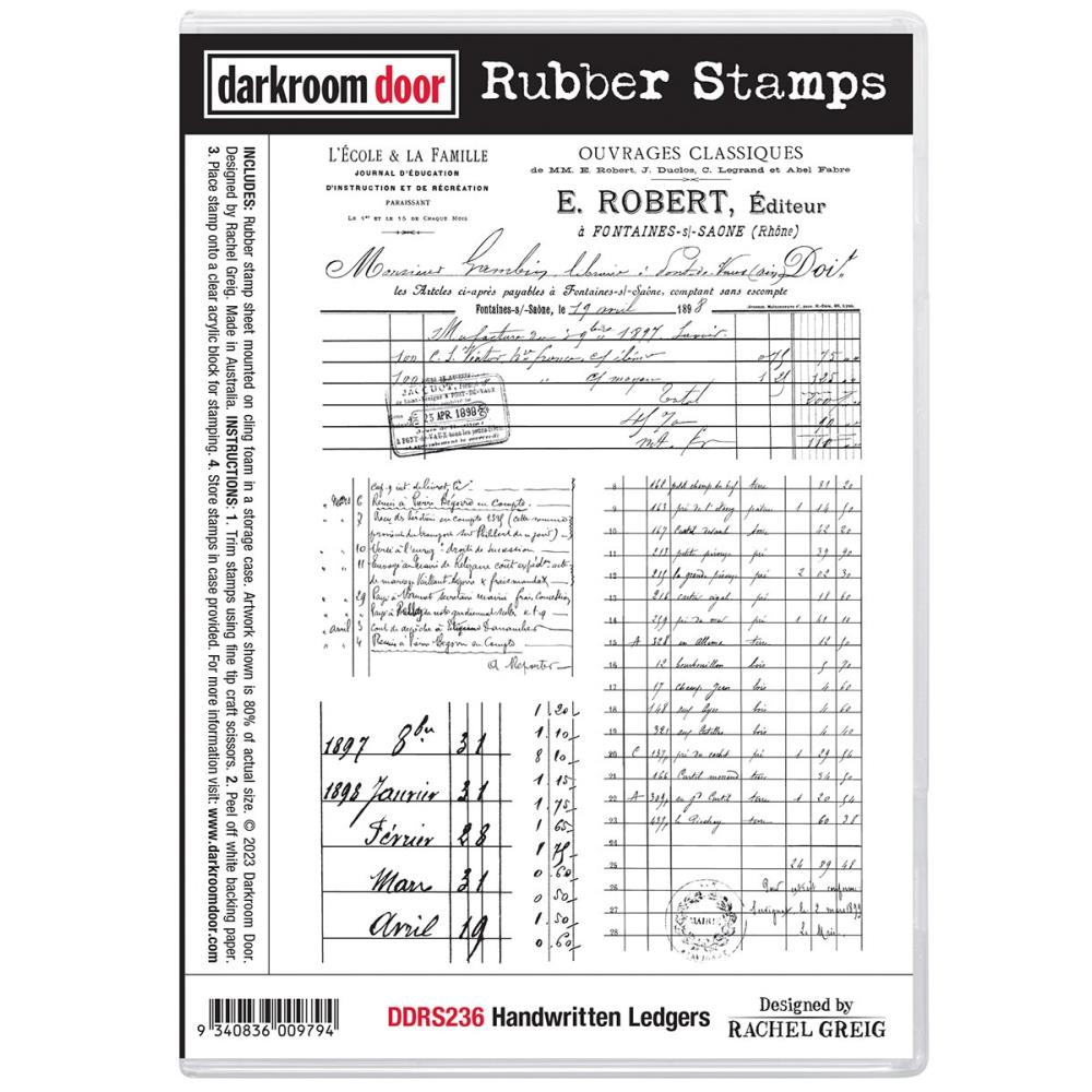 Darkroom Door -  Handwritten Ledgers 