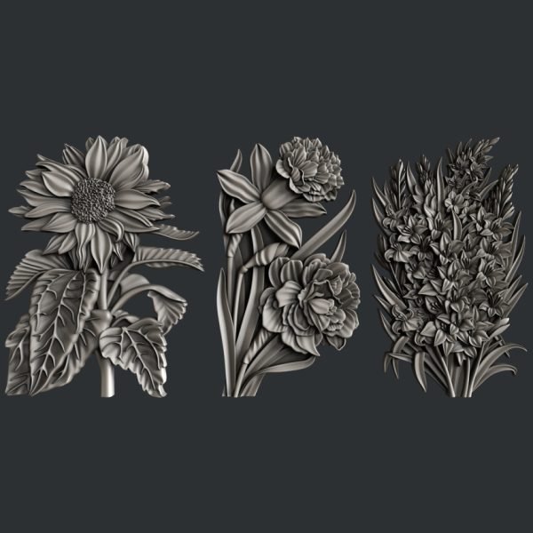 Zuri - Flower Blooms Set 1