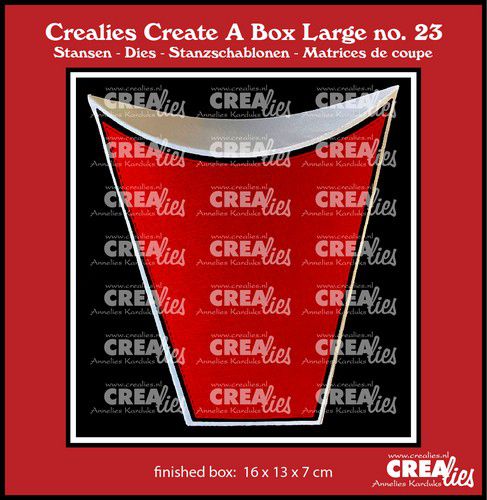 Crealies Create A Box Große stehende Kissenbox