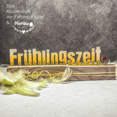 Farb Ton - Stanze "Frühlingszeit" (119) Farb Ton - Stanze "Frühlingszeit" (119)
