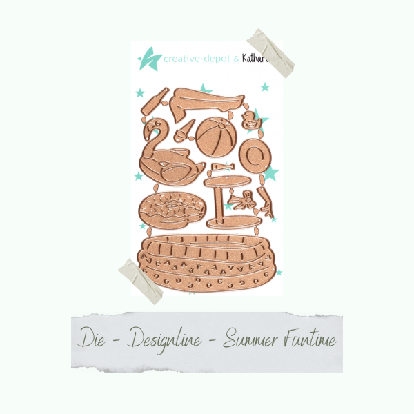 Creative Depot -  Die - Designline - Summer Funtime 